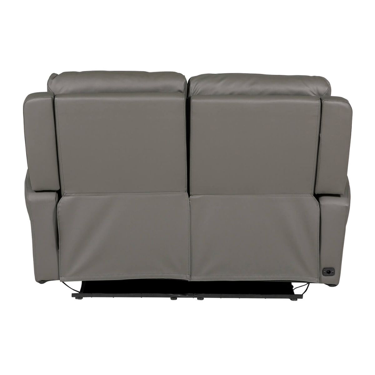 Fauteuil inclinable électrique 2 places en cuir Rosslare