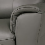 Fauteuil inclinable électrique 2 places en cuir Rosslare