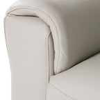 Fauteuil inclinable électrique 3 places en cuir Rosslare