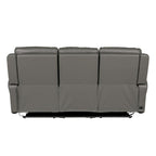 Fauteuil inclinable électrique 3 places en cuir Rosslare