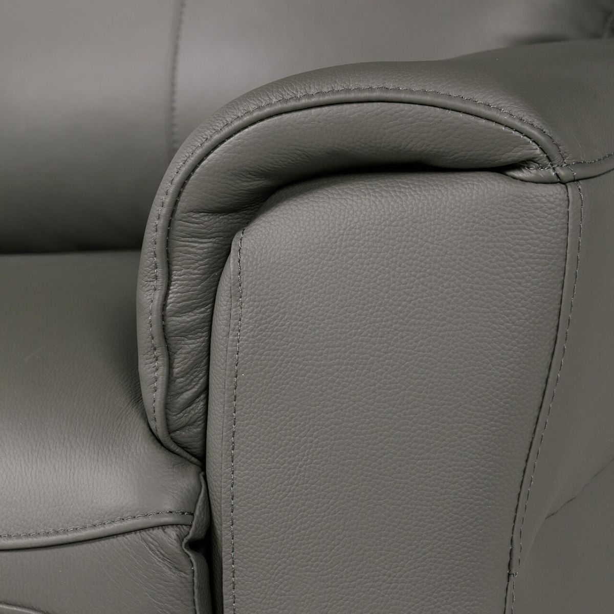 Fauteuil inclinable électrique 3 places en cuir Rosslare