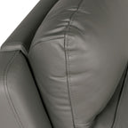 Fauteuil inclinable électrique 3 places en cuir Rosslare