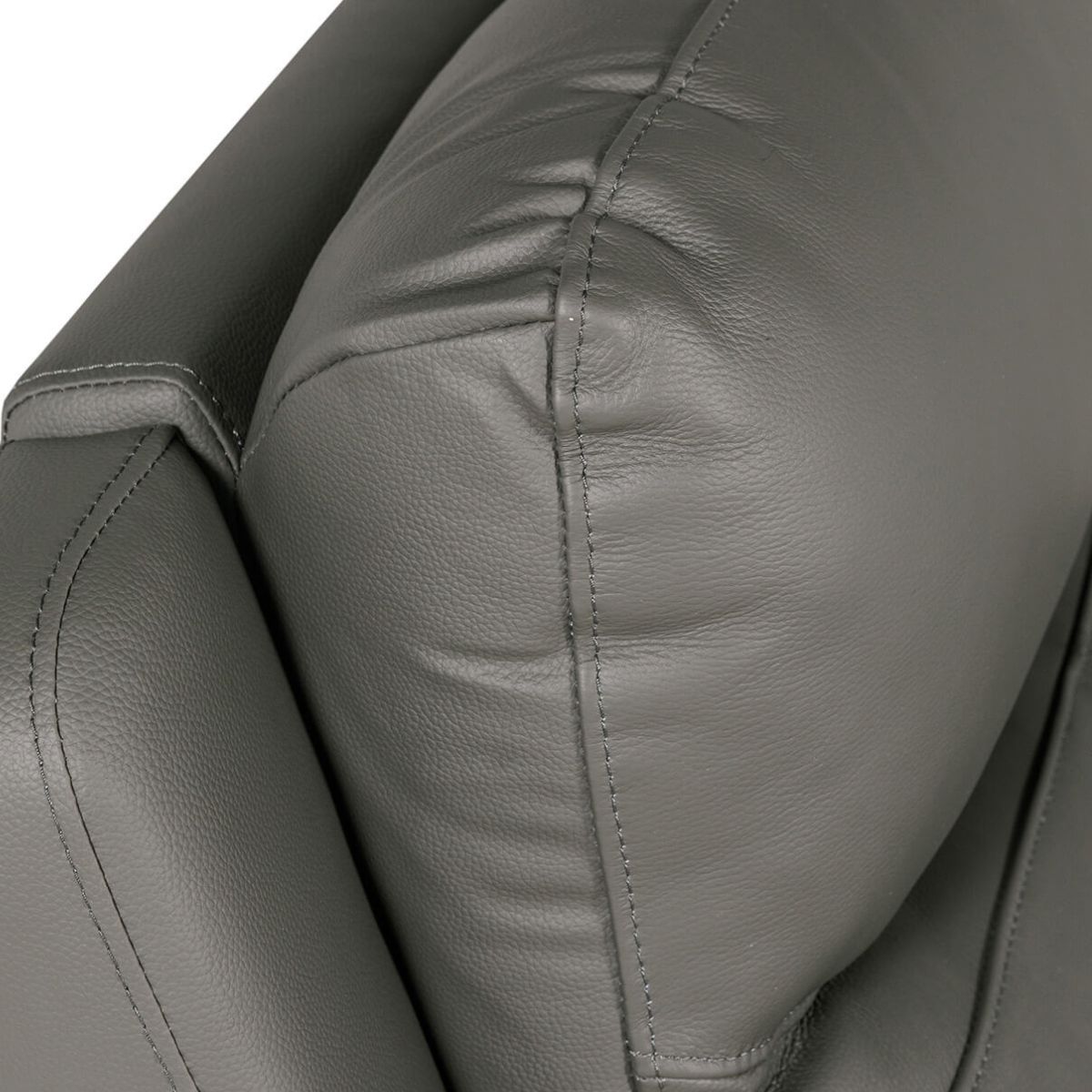 Fauteuil inclinable électrique 3 places en cuir Rosslare