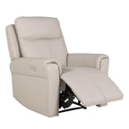 Fauteuil inclinable électrique en cuir Rosslare