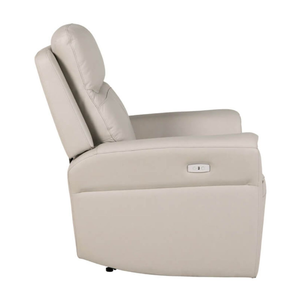 Fauteuil inclinable électrique en cuir Rosslare
