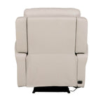 Fauteuil inclinable électrique en cuir Rosslare