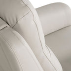 Fauteuil inclinable électrique en cuir Rosslare