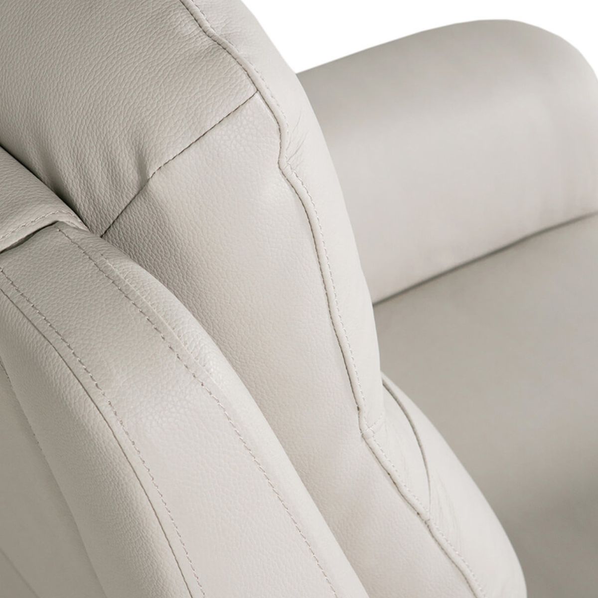 Fauteuil inclinable électrique en cuir Rosslare