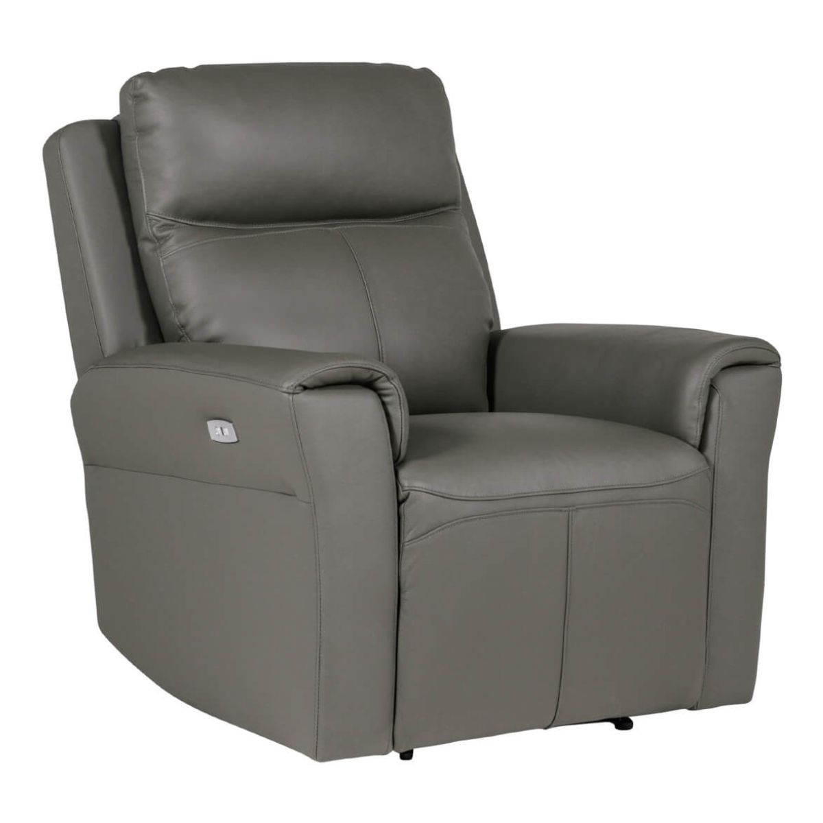 Fauteuil inclinable électrique en cuir Rosslare