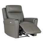 Fauteuil inclinable électrique en cuir Rosslare