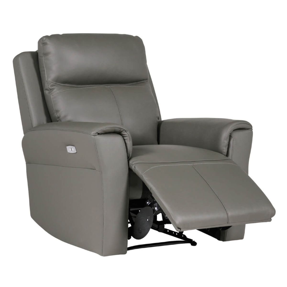 Fauteuil inclinable électrique en cuir Rosslare