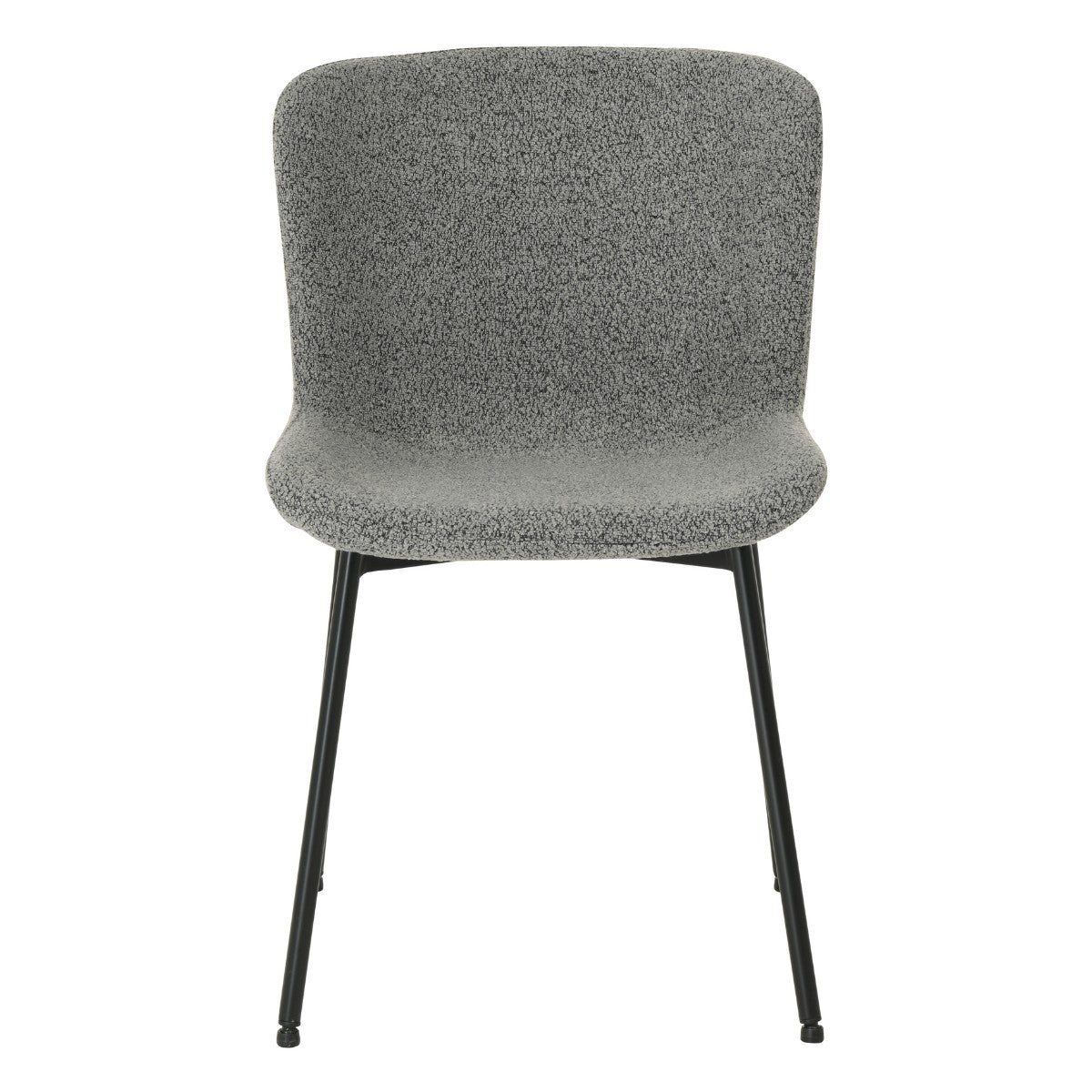 Chaise de salle à manger Roxie Grey Boucle