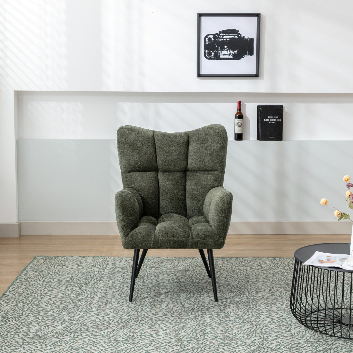 Fauteuil Ruben Boucle