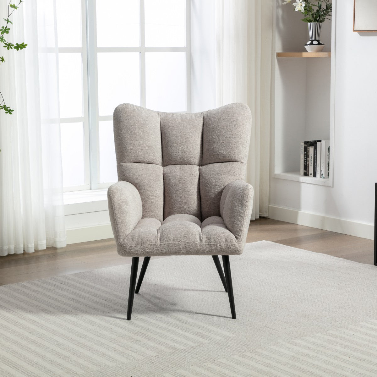 Fauteuil Ruben Boucle