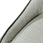 Chaise de salle à manger Sabrina à dossier incurvé