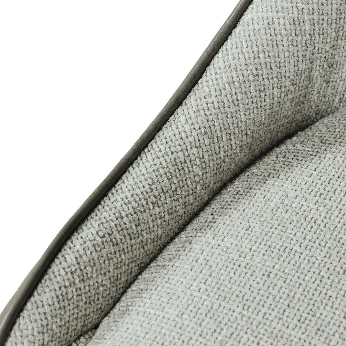 Chaise de salle à manger Sabrina à dossier incurvé