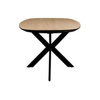 Table de salle à manger ovale en chêne Sabrina