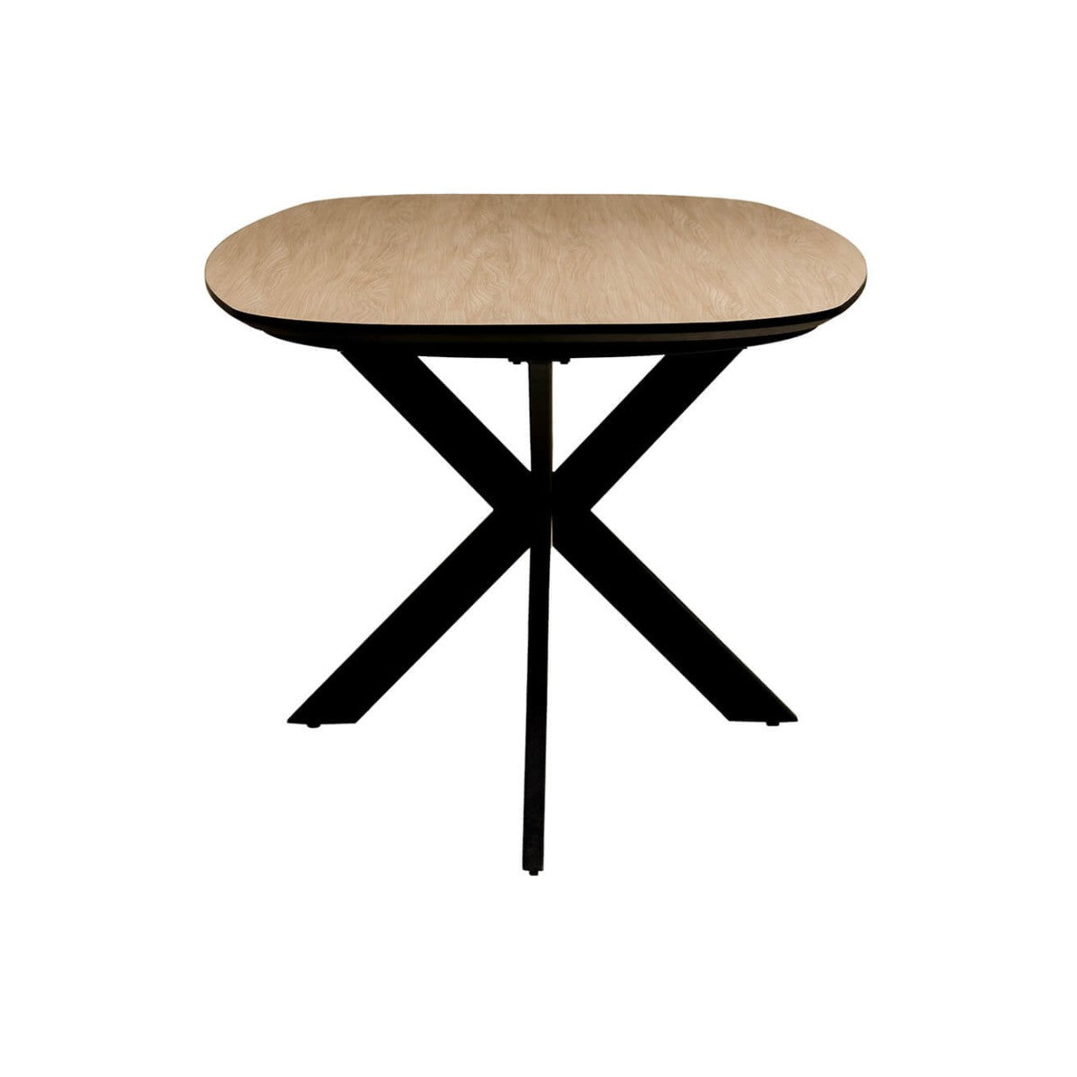 Table de salle à manger ovale en chêne Sabrina