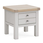 Table de chevet Santana en chêne gris