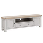 Meuble TV Santana en chêne gris