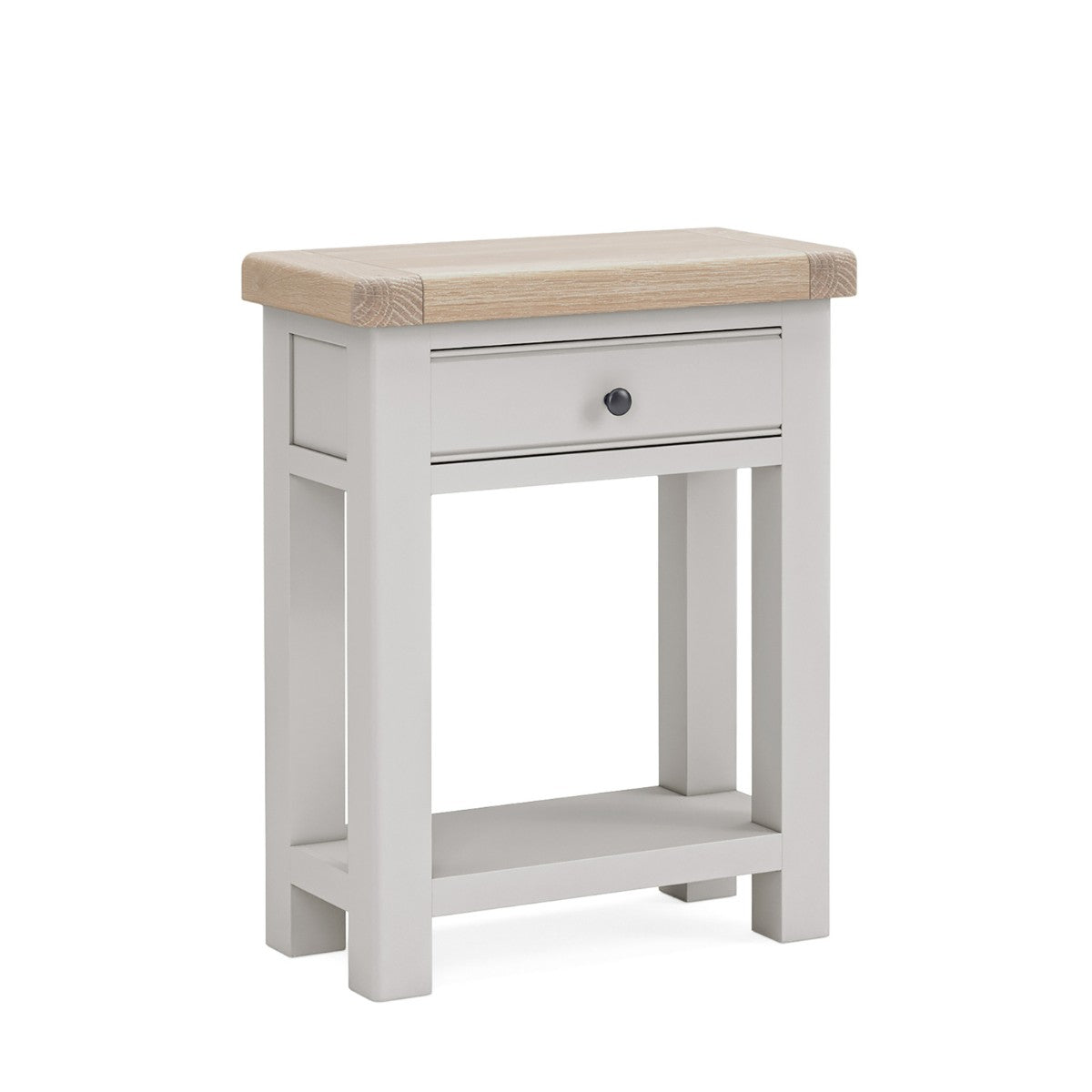 Table de téléphone Santana en chêne gris