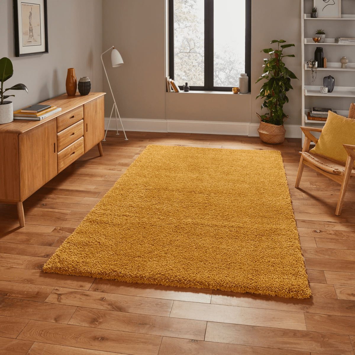 Tapis Sierra à poils longs et unis 