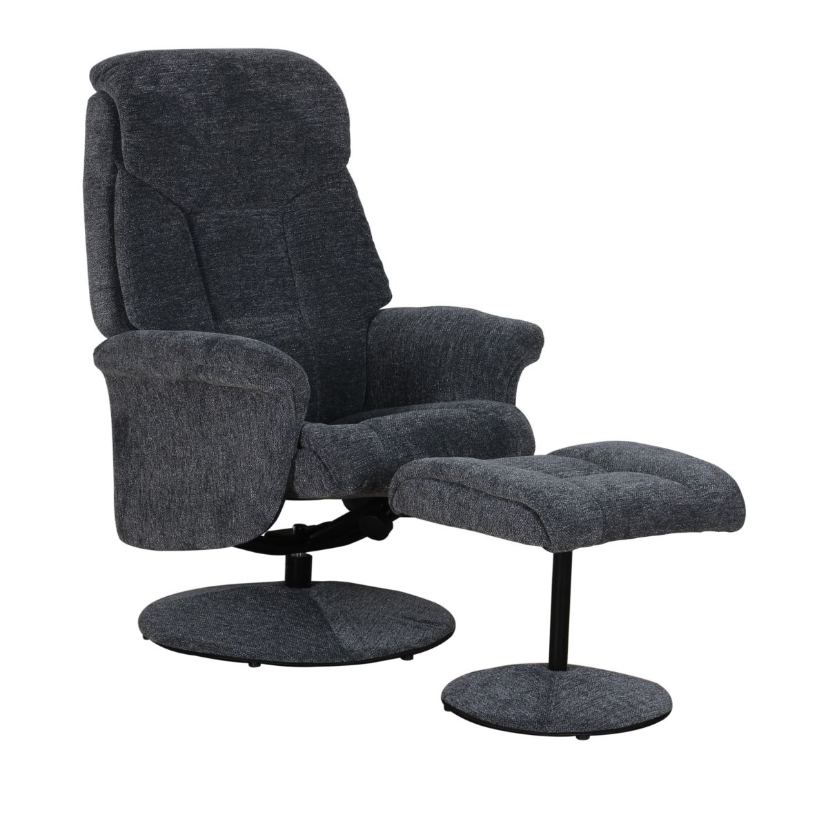 Fauteuil pivotant et repose-pieds Sneem