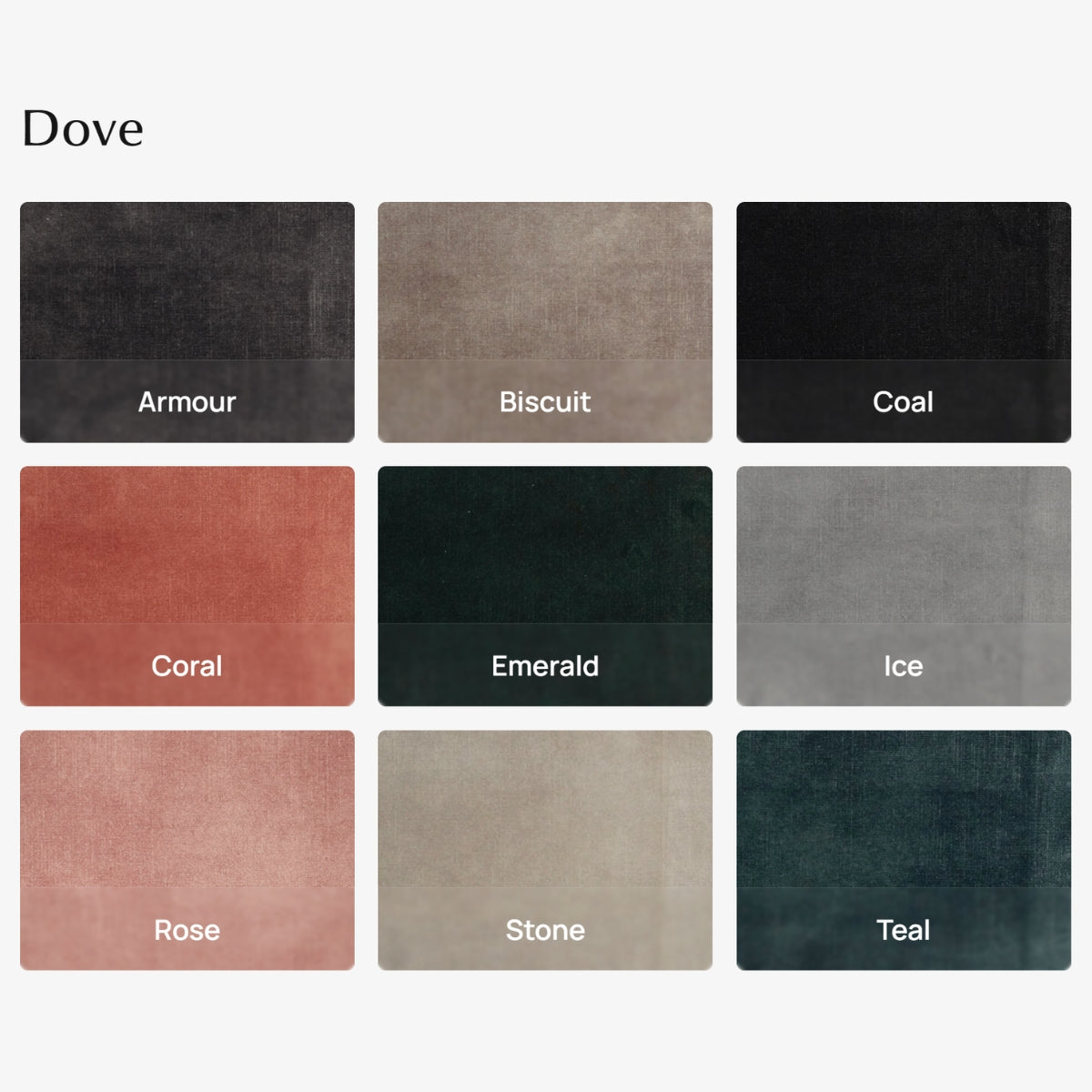 Lit ottoman Solace doublé en tissu avec pied de lit