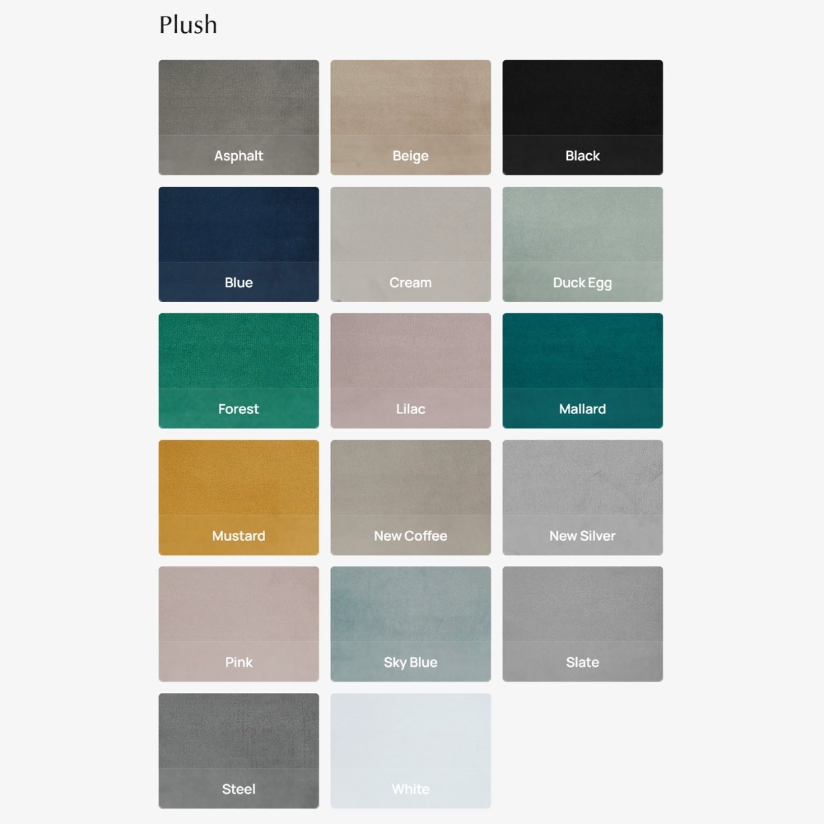 Lit ottoman Solace doublé en tissu avec pied de lit