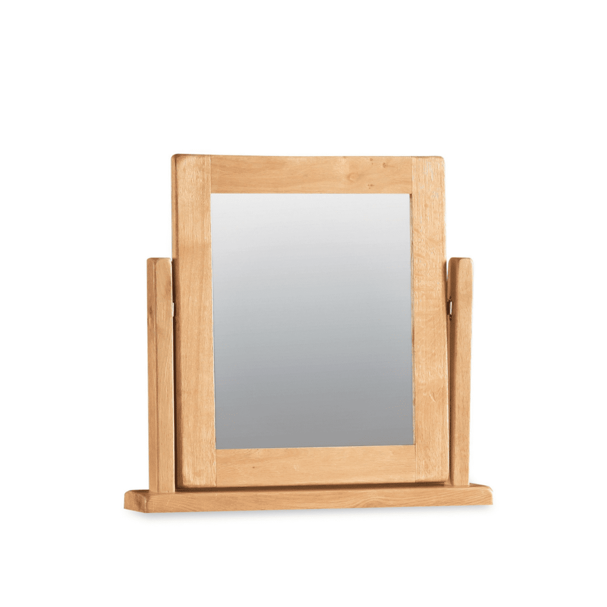 Miroir de coiffeuse rustique Sonia Oak