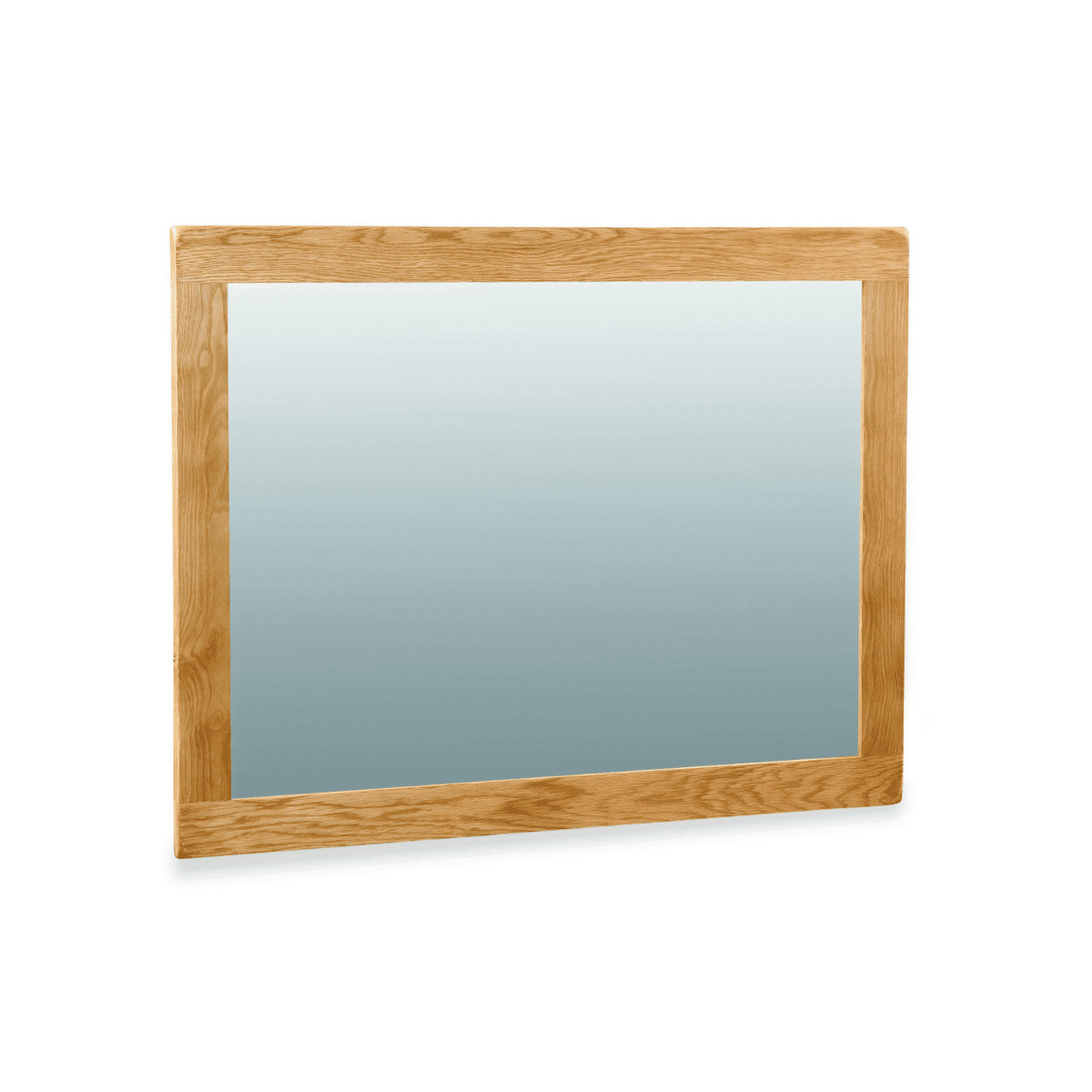 Miroir Sonia encadré en chêne rustique