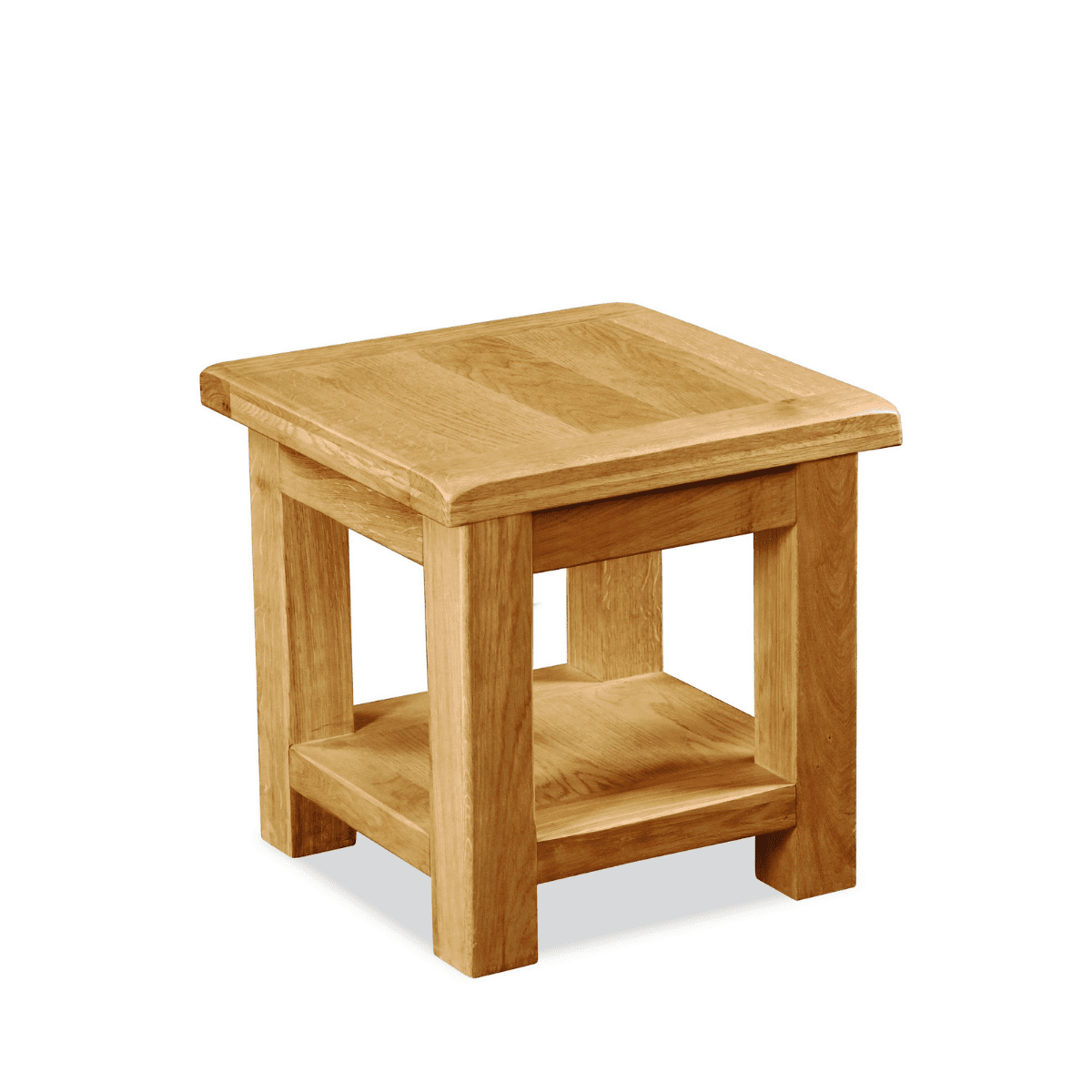 Table de chevet rustique en chêne Sonia