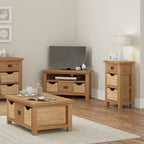 Table de téléphone Sonia avec paniers