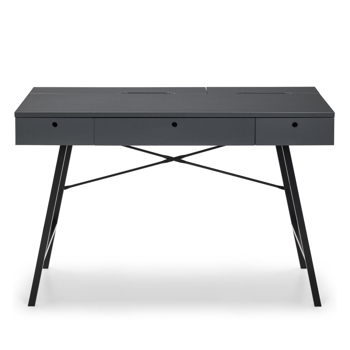 Bureau compact Topeka gris