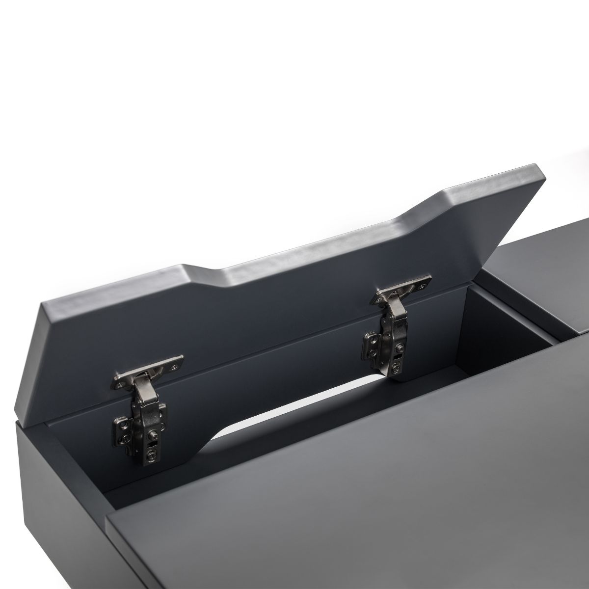 Bureau compact Topeka gris