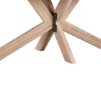 Table de salle à manger ovale en chêne Tilman