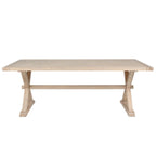 Table de salle à manger Valentia en chêne massif, 2,1 m 