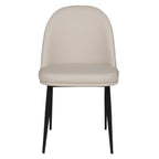 Chaise de salle à manger en cuir Valentia