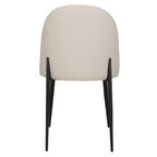 Chaise de salle à manger en cuir Valentia