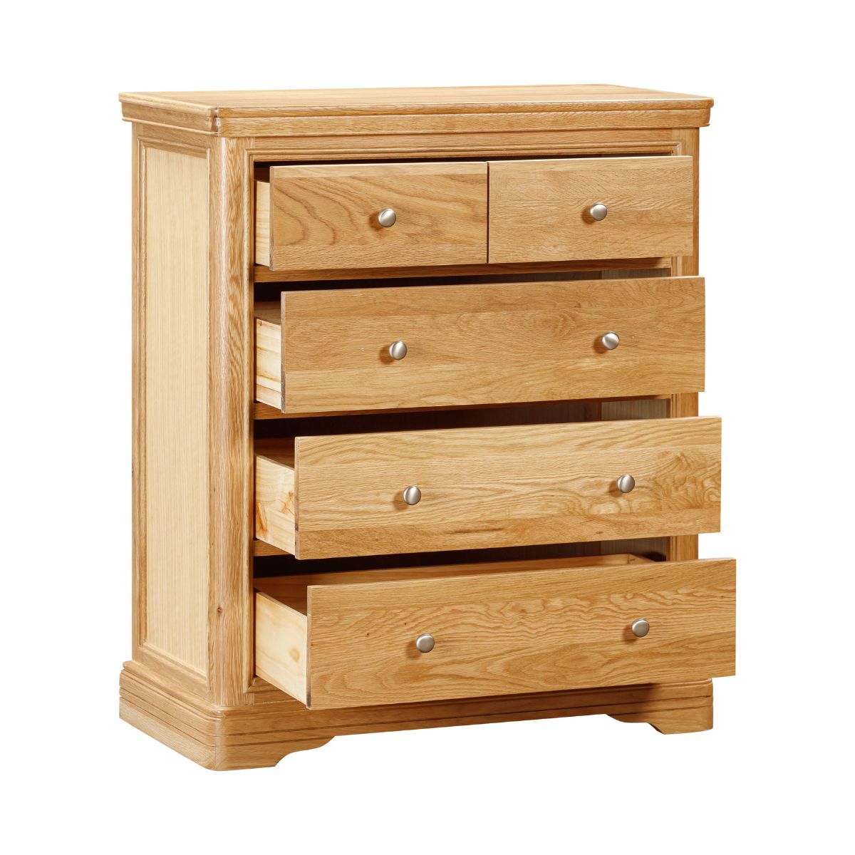 Commode Maldon Oak 2 tiroirs sur 3