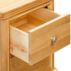 Table de chevet en chêne Vardon