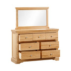 Coffre à toilette en chêne Vardon