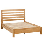 Cadre de lit bas en chêne Vardon