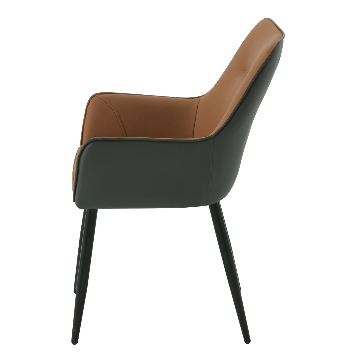 Chaise de salle à manger bicolore Velma