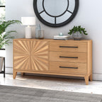 Buffet Virgil en chêne naturel