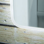 Miroir de salle de bain à LED éclatantes