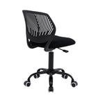 Chaise de bureau ergonomique noire Zoho Kids
