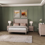 Commode en bois Zulema à 7 tiroirs