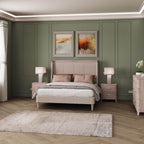 Table de chevet en bois Zulema