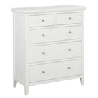 Commode Lolly White à 5 tiroirs